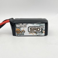 SRD-V3 7.4V-8000mAh-250C Shorty Softcase Drag Racing pack